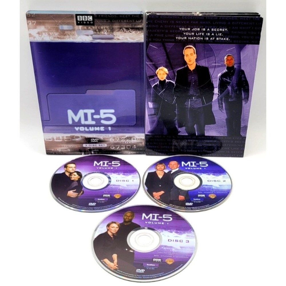 MI-5: Volume 1 DVD BBC VIDEO 3 DISC SET